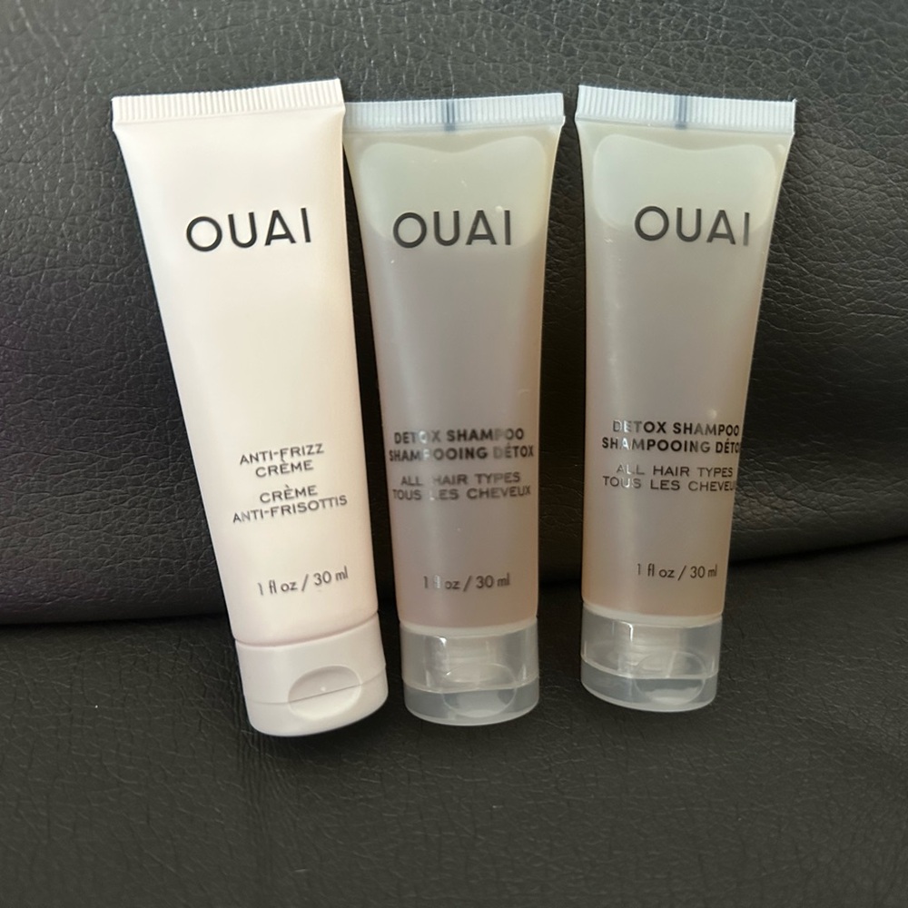 OUAI Hair Care Set - Anti-Frizz and Detox